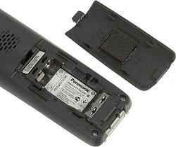 Р/Телефон Dect Panasonic KX-TG2511RUS серебристый/голубой АОН
