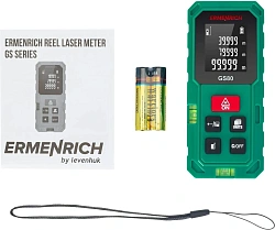 Лазерный дальномер Ermenrich Reel GS80 1кл.лаз. 690нм цв.луч. красный (83085)