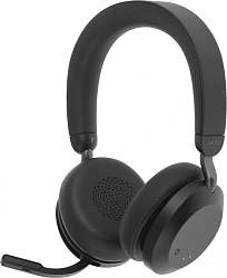 Наушники с микрофоном Jabra Evolve2 75, Link380a UC Stereo Black черный накладные BT оголовье (27599-989-999)