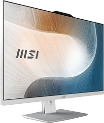 Моноблок MSI Modern AM272P 12M-1041XRU 27" Full HD i5 1235U (1.3) 16Gb SSD1Tb Iris Xe без ОС GbitEth WiFi BT 120W клавиатура мышь Cam белый 1920x1080