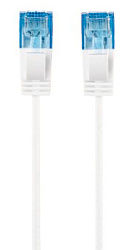 Патч-корд Hama Slim-Flexible UTP 4 пары cat.6 1.5м белый RJ-45 (m)-RJ-45 (m) (00135778)
