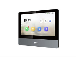 Видеодомофон Hikvision DS-KH8350-WTE1 серебристый