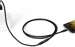 Кабель-удлинитель Premier 5-913 EXT USB Type-C (m) USB Type-C (f) 1м черный (пакет)