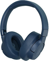 Гарнитура мониторные JBL Tune 720 BT 1.2м синий беспроводные bluetooth оголовье (JBLT720BTBLU)