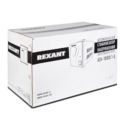 Стабилизатор напряжения Rexant АСН-10 000/1-Ц 9.7кВА однофазный серый (11-5007)