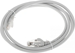 Патч-корд Lanmaster LAN-PC45/U5E-1.5-GY UTP RJ-45 вил.-вилка RJ-45 кат.5E 1.5м серый LSZH (уп.:1шт)