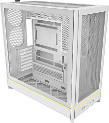 Корпус Montech HS01 белый без БП ATX 11x120mm 2x140mm 2xUSB3.0 audio