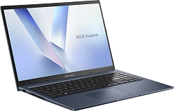 Ноутбук Asus Vivobook 15 M1502NAQ-BQ067 Ryzen 5 150 16Gb SSD512Gb AMD Radeon 660M 15.6" IPS FHD (1920x1080) без ОС blue WiFi BT Cam (90NB1841-M00810)