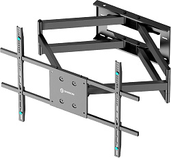 Кронштейн для телевизора Onkron M8L черный 42"-110" макс.100кг настенный поворотно-выдвижной и наклонный