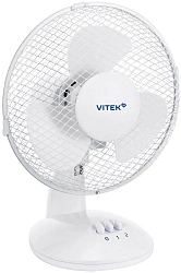 Вентилятор настольный Vitek VTF-0910 22Вт скоростей:3 белый