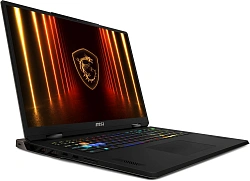 Ноутбук MSI Vector 18 HX AI A2XWHG-899XRU Ultra 9 285HX 64Gb SSD1Tb NVIDIA GeForce RTX5070Ti 12Gb 18" IPS QHD+ (2560x1600) FreeDOS grey space WiFi BT Cam (9S7-1824B4-899)