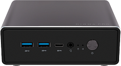 Неттоп Digma Pro Minimax U1 i5 1235U (1.3) 16Gb SSD512Gb Iris Xe Windows 11 Pro GbitEth WiFi BT 60W темно-серый/черный (DPP5-ADXW05)