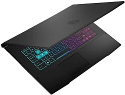 Ноутбук MSI Katana 17 B2RVEK-1618XRU Core 5 210H 16Gb SSD1Tb NVIDIA GeForce RTX4050 6Gb 17.3" IPS FHD (1920x1080) FreeDOS black WiFi BT Cam (9S7-17L591-1618)