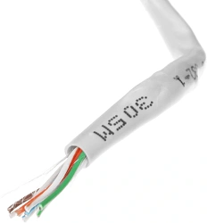 Кабель сетевой KingPrice KP-utp-c5e-0.4mm-cca-305m 1Гбит/с UTP 4 пары cat.5E solid 0.40мм CCA 305м серый