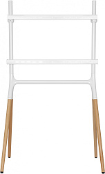 Подставка для телевизора Cactus CS-ST1247WTBCH белый/береза 49"-70" макс.40кг напольный