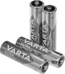 Батарея Varta Ultra FR6 BL4 Lithium AA (4шт)