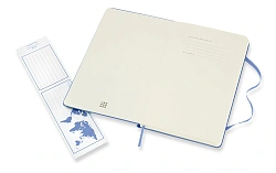 Блокнот Moleskine CLASSIC QP060B42 Large 130х210мм 240стр. линейка твердая обложка голубая гортензия