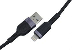 Кабель Hoco U117 IP(01481) USB (m)-Lightning (m) 1.2м черный