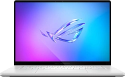 Ноутбук Asus ROG Zephyrus G16 GA605WV-QR118 Ryzen AI 9 HX 370 16Gb SSD1Tb NVIDIA GeForce RTX4060 8Gb 16" OLED 2.5K (2560x1600) без ОС white WiFi BT Cam Bag (90NR0JA2-M006K0)