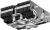 Устройство охлаждения(кулер) PcCooler RC400-53 Soc-AM5/AM4/1200/1700/1851 серебристый/черный 4-pin 31.2dB Al+Cu 130W Ret (RC400-XXNWXX-GL)