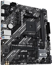 Материнская плата Asus PRIME B550M-K ARGB Soc-AM4 AMD B550 2xDDR4 mATX AC`97 8ch(7.1) GbLAN RAID+HDMI+DP