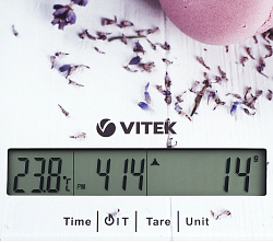 Весы кухонные электронные Vitek VT-8009 макс.вес:10кг рисунок