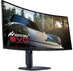Монитор Dell 34" Alienware AW3425DW черный QD OLED LED 1ms 21:9 HDMI матовая HAS 1000cd 178гр/178гр 3440x1440 240Hz DP UW USB 8.14кг