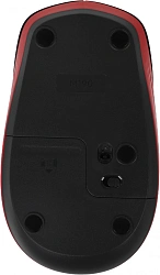 Мышь Logitech M190 черный/красный оптическая 1000dpi беспров. USB 2but (910-005926)