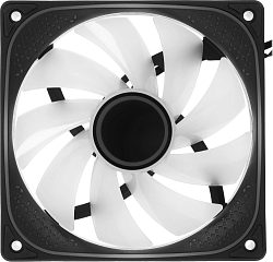 Вентилятор для корпуса Accord ACC-YH12 ARGB 120х120x25 черный 4-pin 27дБ (ACC-YH12 ARGB BLACK) brown box