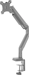 Кронштейн для мониторов Ultramounts UM708 серебристый 17"-32" макс.9кг крепление к столешнице поворот и наклон
