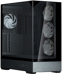 Корпус Zalman P40 Prism Plus черный без БП ATX 8x120mm 2xUSB3.0 audio bott PSU