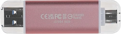Накопитель SSD Transcend USB-C 512GB TS512GESD310P розовый