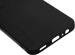 Чехол (клип-кейс) BoraSCO для Samsung Galaxy A15 Microfiber Case черный (72894)
