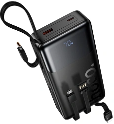 Мобильный аккумулятор Hoco J156A Founder 20000mAh QC3.0/PD3.0 22.5W 3A черный (62284)