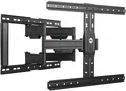 Кронштейн для телевизора Kromax Ultra Slim-102 черный 32"-90" макс.60кг настенный поворот и наклон