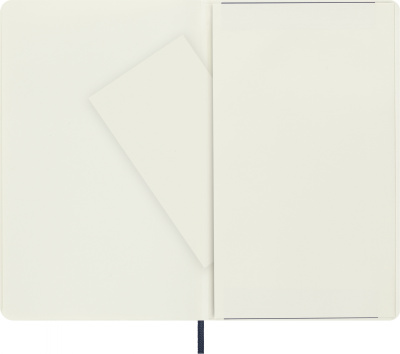 Блокнот Moleskine CLASSIC SOFT QP618B20 Large 130х210мм 192стр. нелинованный мягкая обложка синий сапфир