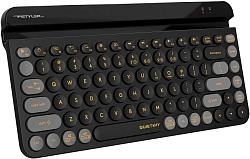 Клавиатура A4Tech FBK30 черный/серый USB беспроводная BT/Radio slim Multimedia (FBK30 BLACKCURRANT)