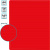 Папка на 2-х кольцах Бюрократ DeLuxe DL0740/2RED A4 пластик 0.7мм кор.32мм красный
