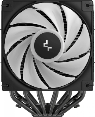 Устройство охлаждения(кулер) Deepcool AG620 Bk V2 ARGB Soc-AM5/AM4/1200/1700/1851 черный 4-pin 15-29dB Al+Cu 260W 1330gr Ret (R-AG620-BKAMMN-GJD)