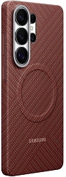 Чехол (клип-кейс) Samsung для Samsung Galaxy S26 Ultra Carbon Magnet Case with MagSafe коралловый (EF-KS948SREGRU)