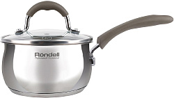 Ковш Rondell Konzept RDS-1228 1.1л. d=14см (с крышкой) стальной