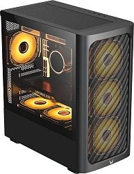 Корпус Formula Air Mesh G3 черный без БП mATX 7x120mm 5x140mm 2xUSB2.0 1xUSB3.0 audio bott PSU