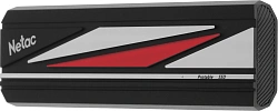 Накопитель SSD Netac USB-C 1TB NT01ZX20L-001T-32BK ZX20L черный