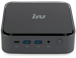 Неттоп IRU Tactio 513 i5 1235U (1.3) 16Gb SSD512Gb Iris Xe без ОС GbitEth WiFi BT 120W серый (RUS) (2189397)