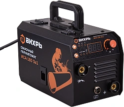 Сварочный полуавтомат Вихрь ИСА-180 3в1 инвертор FLUX, MMA,TIG-Lift 4.8кВт