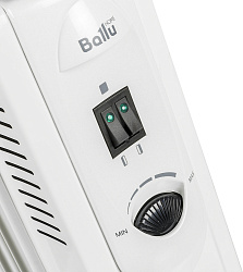 Радиатор масляный Ballu Comfort BOH/CM-09WDN 2000Вт белый/черный
