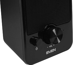 Колонки Sven 312 2.0 черный 4Вт