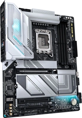 Материнская плата Gigabyte Z890 GAMING X WIFI7 Soc-1851 Intel Z890 4xDDR5 ATX AC`97 8ch(7.1) 2.5Gg RAID+DP