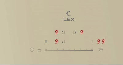 Индукционная варочная поверхность Lex EVI 431A IV слоновая кость