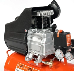 Компрессор поршневой Patriot Optima Euro 24-240K2 масляный 240л/мин 24л 1500Вт оранжевый/черный